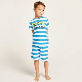 Juniors Printed 6-Piece Pyjama Set