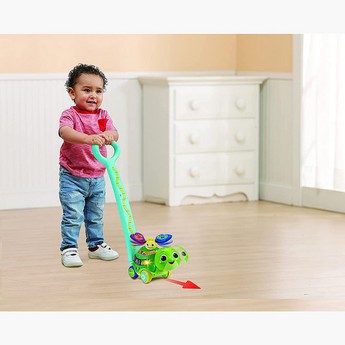 V-Tech 2-in-1 Push and Discover Turtle Toy