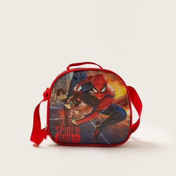 Simba 5-Piece Spider-Man Befighting Trolley Backpack Set - 16 inches