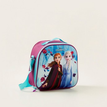 Disney Frozen II Printed 3-Piece Trolley Backpack - 12 inches