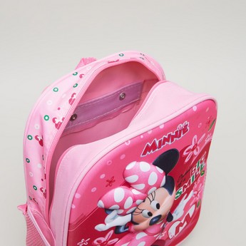 Disney Minnie Mouse Print 3-Piece Trolley Backpack Set - 12 inches