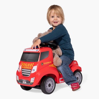 Rolly Toys Ferbedo Fire Brigade Ride-On Truck