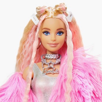 Barbie Extra Doll with Fluffy Pink Jacket