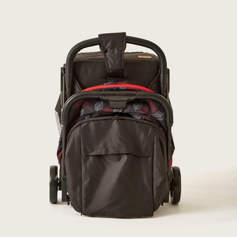 Moon Auto-Fold Stroller - Feather Black