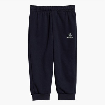 adidas Print Round Neck T-shirt and Joggers Set