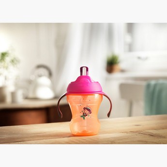 Tommee Tippee Printed Easy Drink Straw Cup with Handle