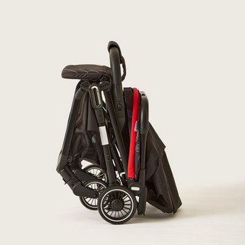 Moon Auto-Fold Stroller - Feather Black