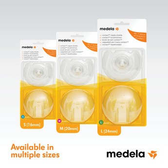 Medela 2-Piece Nipple Shield Set - Large