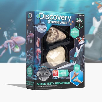 Discovery Shark Teeth Unearthed Mini Excavation Kit