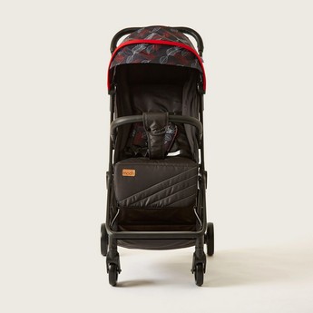 Moon Auto-Fold Stroller - Feather Black