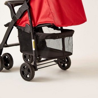 Juniors Hugo Baby Stroller with Basket and Canopy