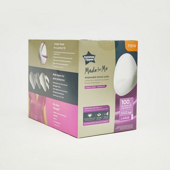 Tommee Tippee Made for Me Large Disposable Breast Pads - Pack of 40