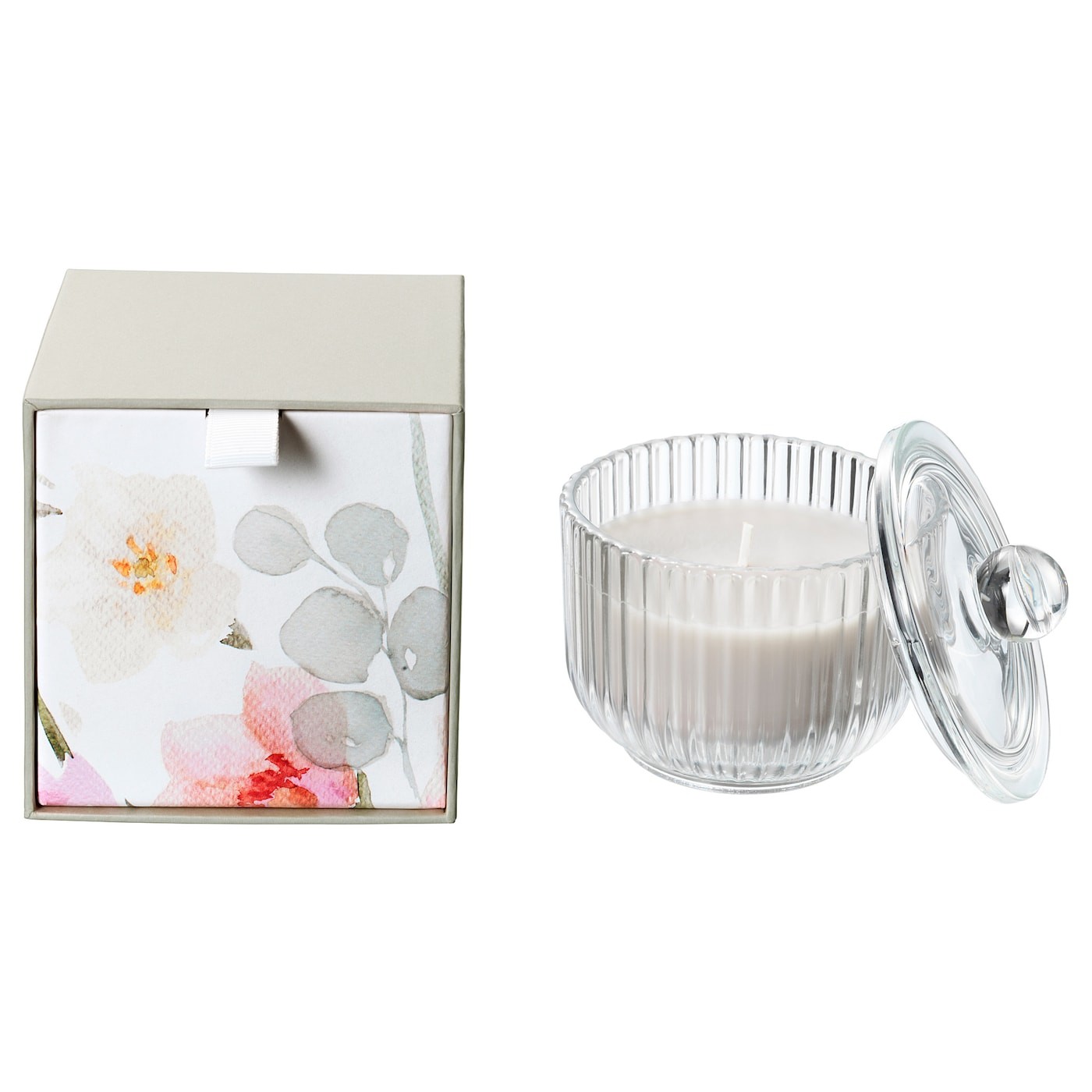 BLOMDOFT Scented candle in glass