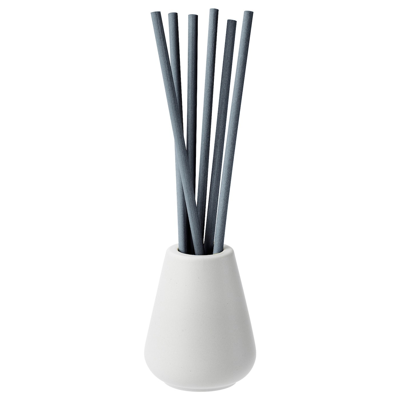 NJUTNING Vase and 6 scented sticks