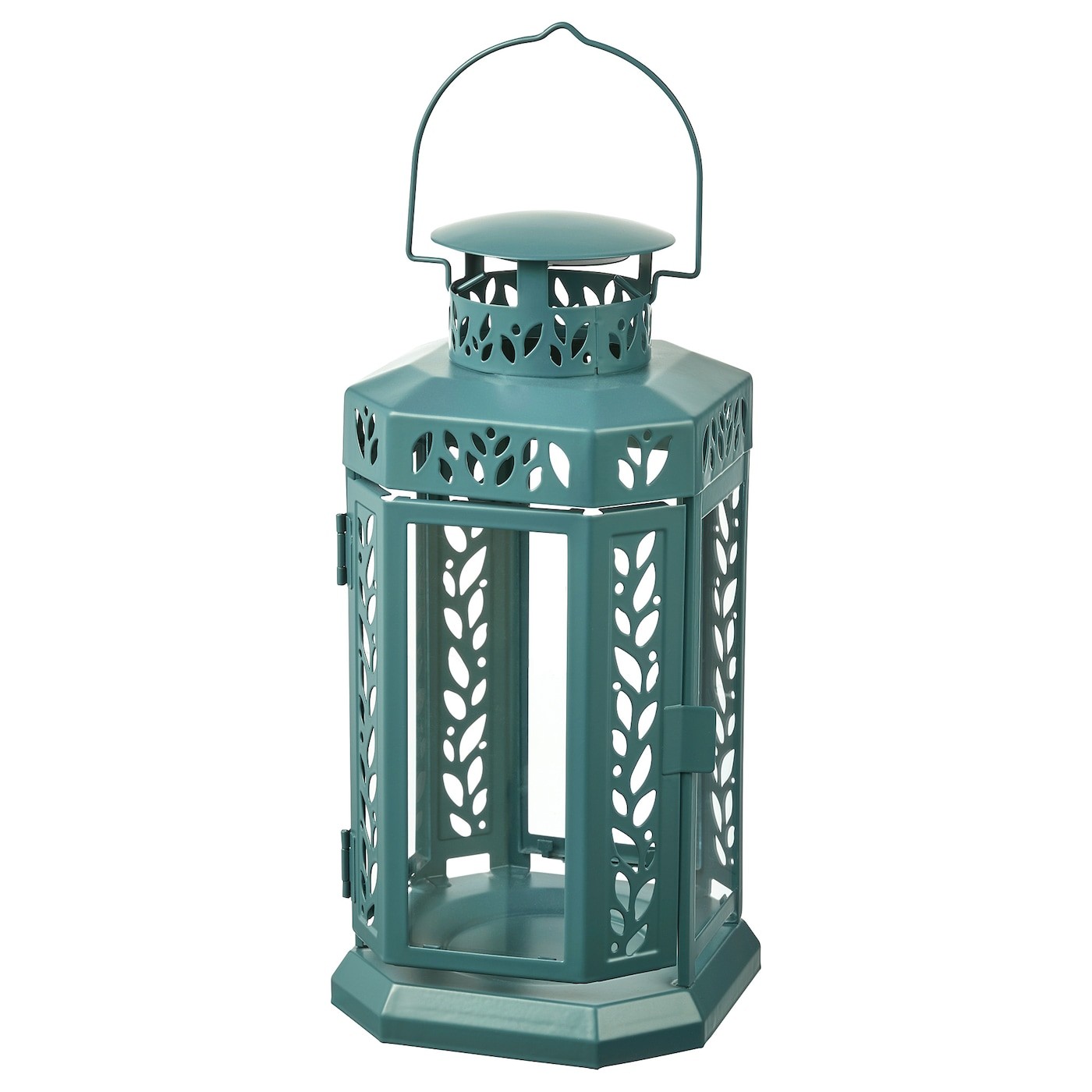 ENRUM Lantern f block candle, in/outdoor