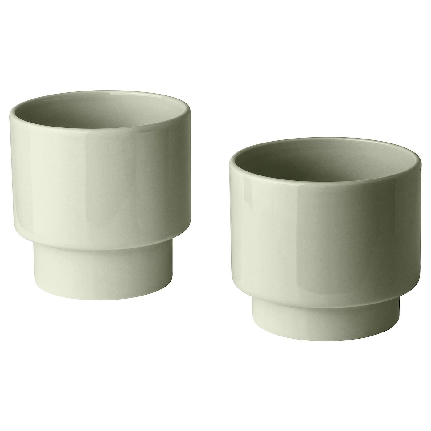 DRAKFRUKT Plant pot, set of 2