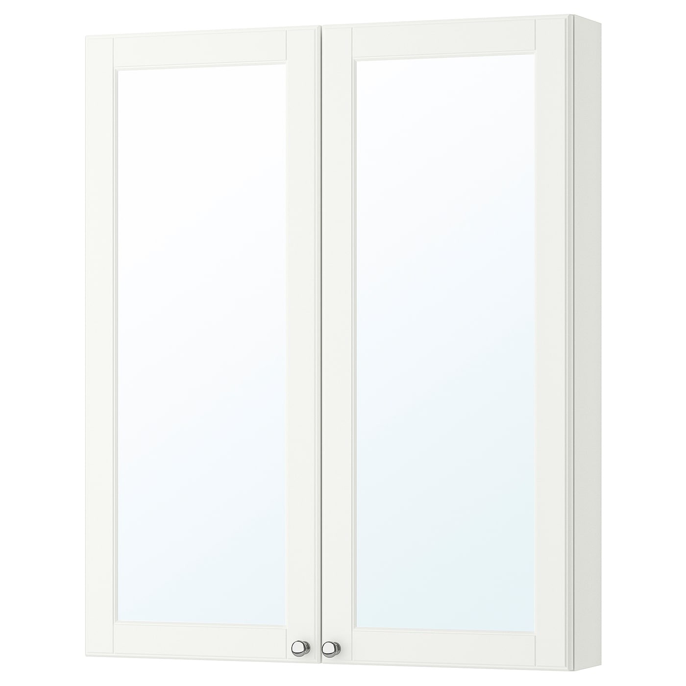 GODMORGON Mirror cabinet with 2 doors