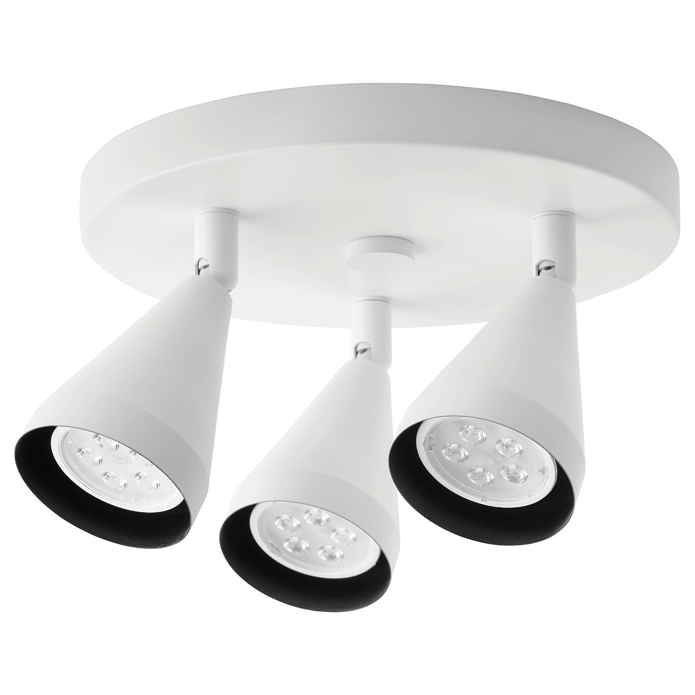 NÄVLINGE Ceiling spotlight with 3 spots