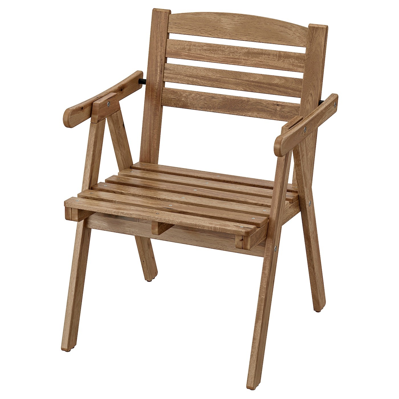 FALHOLMEN Chair with armrests, outdoor