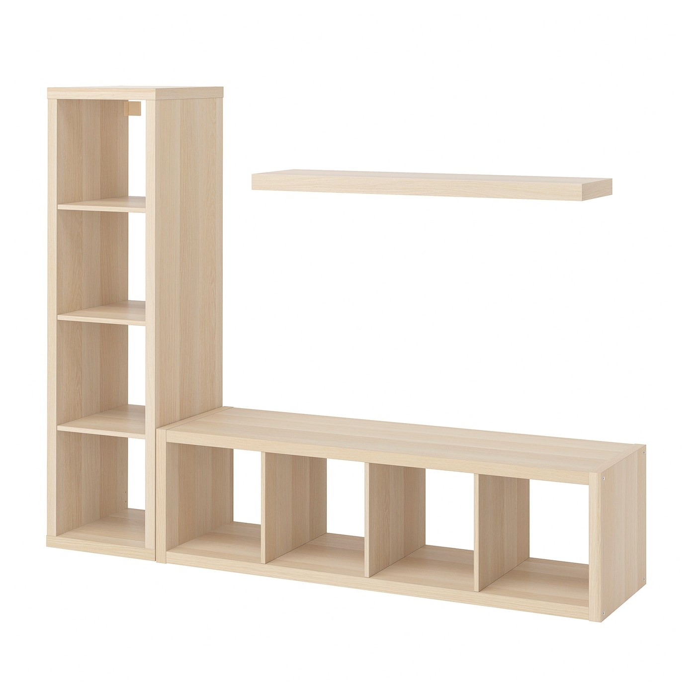 KALLAX / LACK Storage combination with shelf