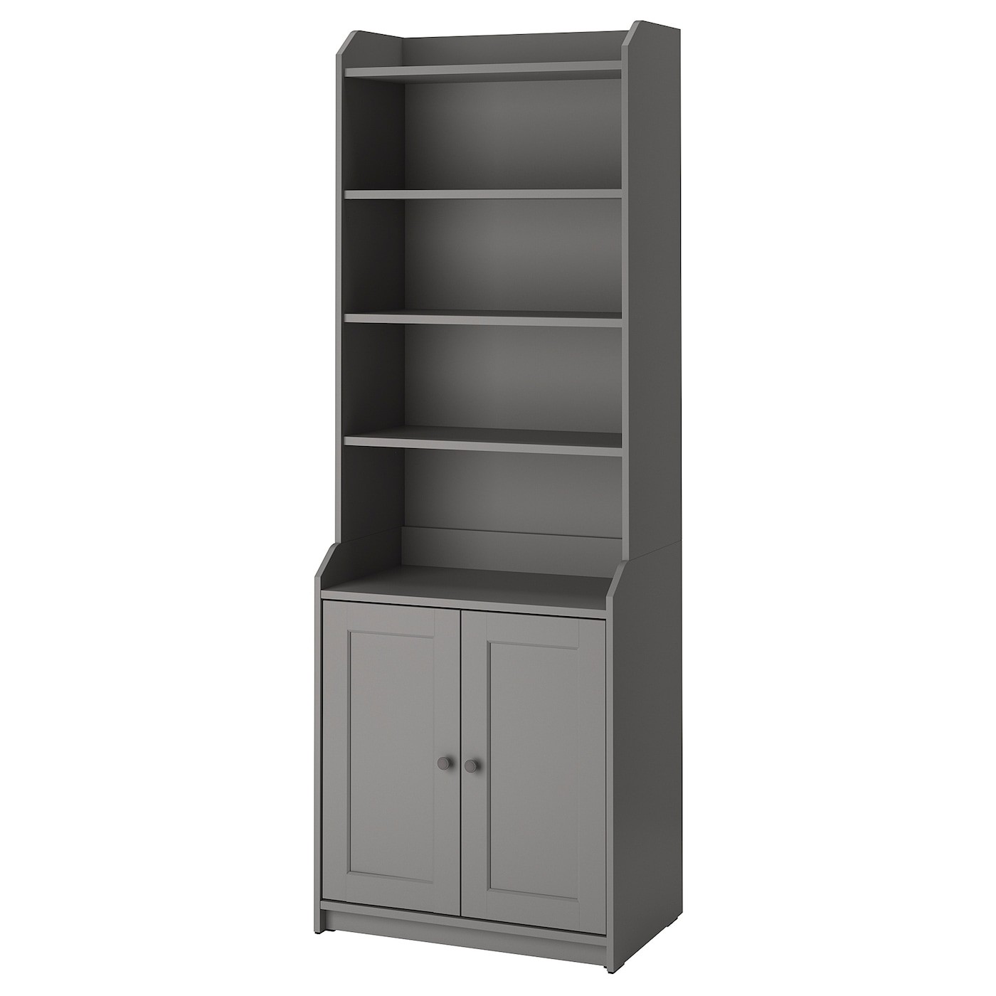 HAUGA High cabinet with 2 doors