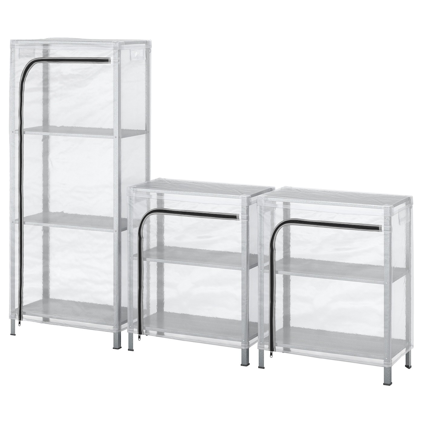 HYLLIS Shelving units with covers