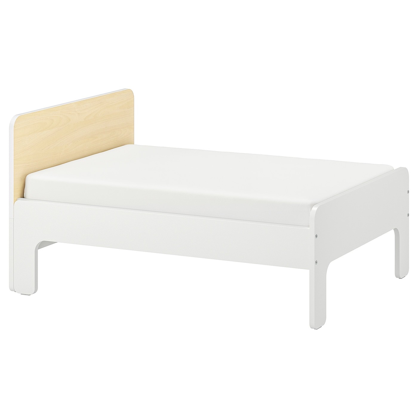 SLÄKT Ext bed frame with slatted bed base