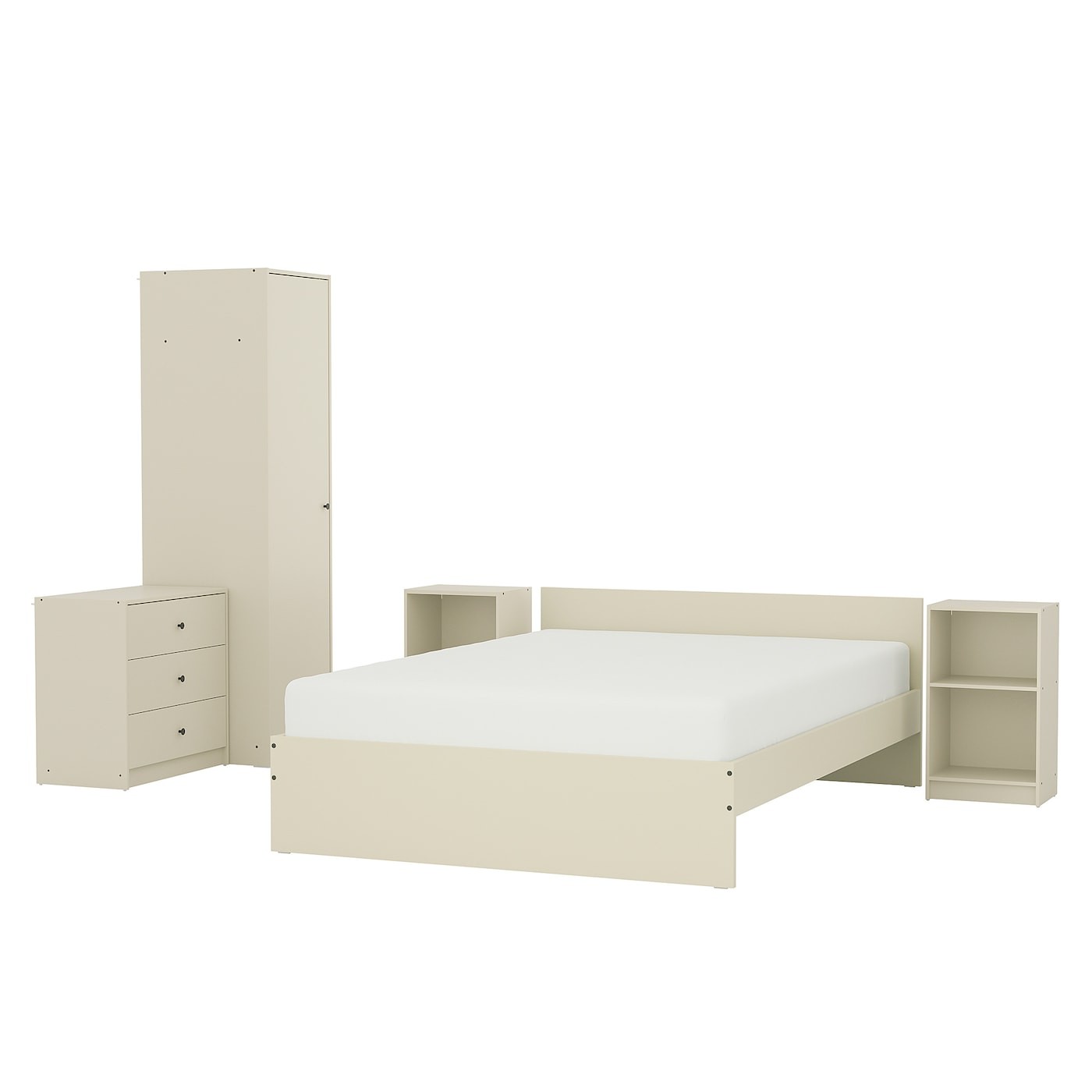 GURSKEN Bedroom furniture, set of 5