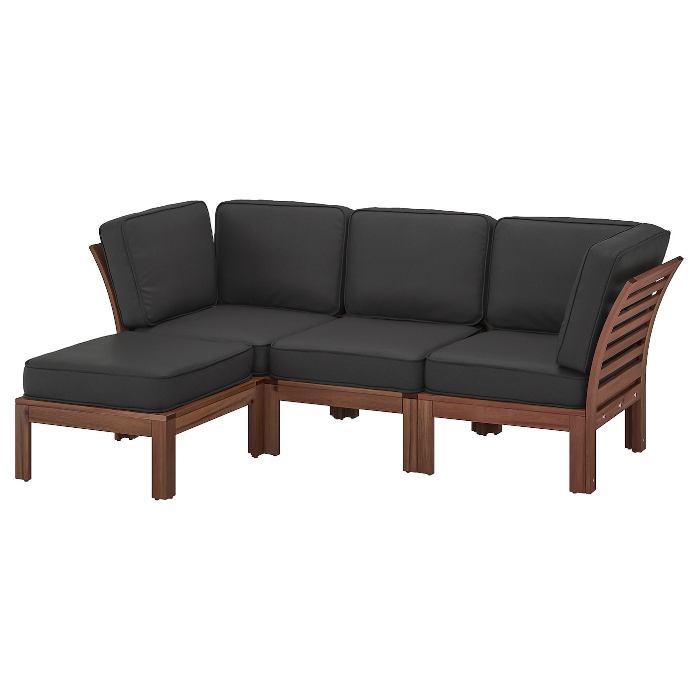 ÄPPLARÖ 3-seat modular sofa, outdoor