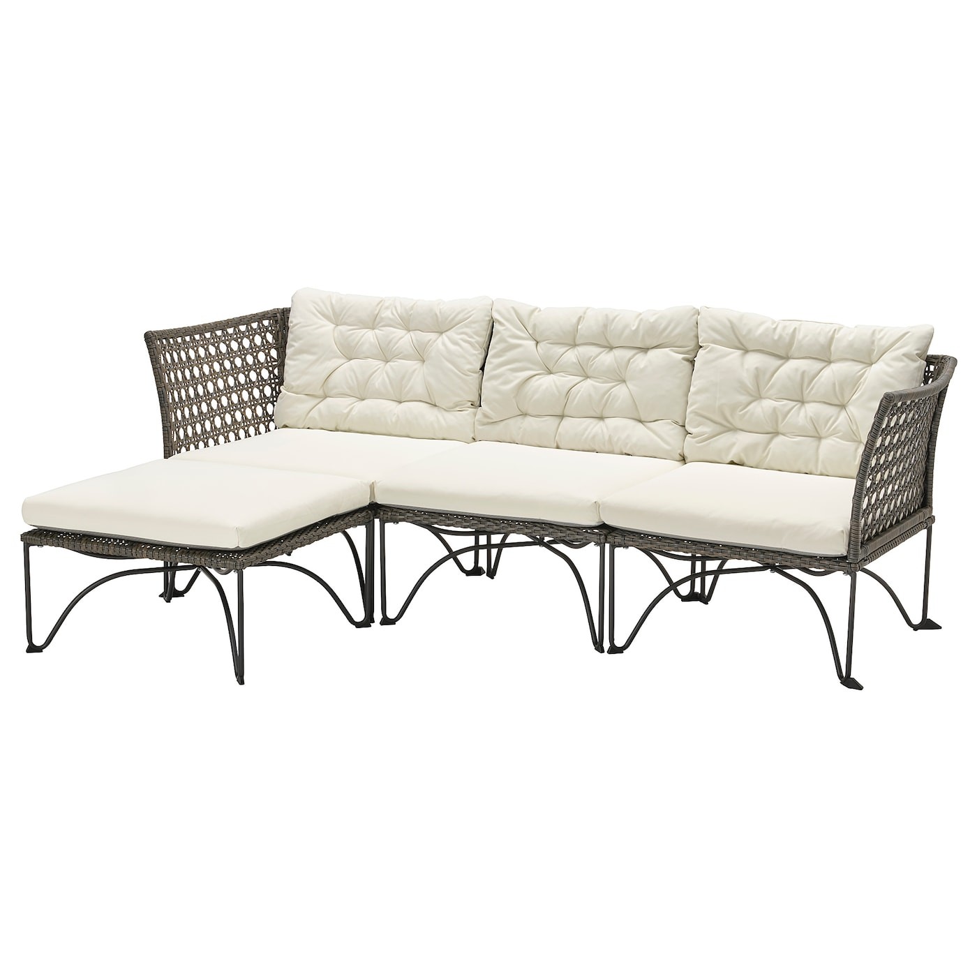 JUTHOLMEN 3-seat modular sofa, outdoor