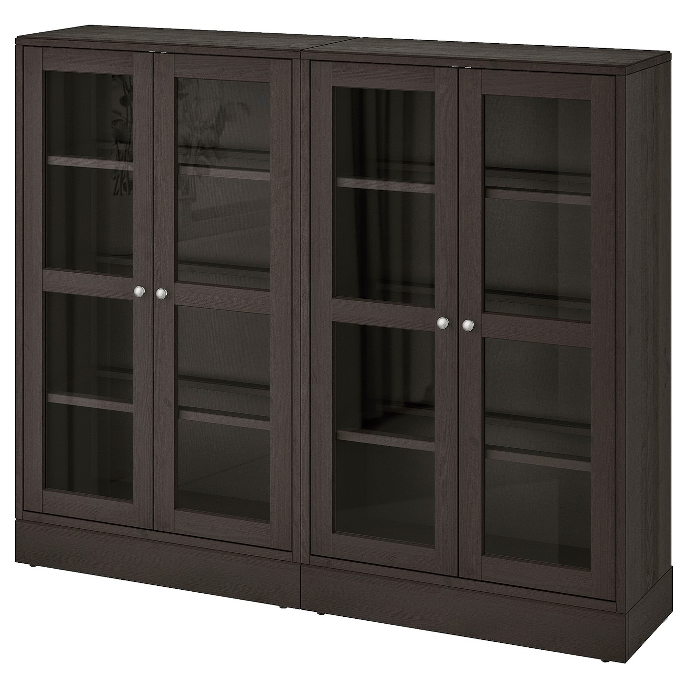 HAVSTA Storage combination w glass doors