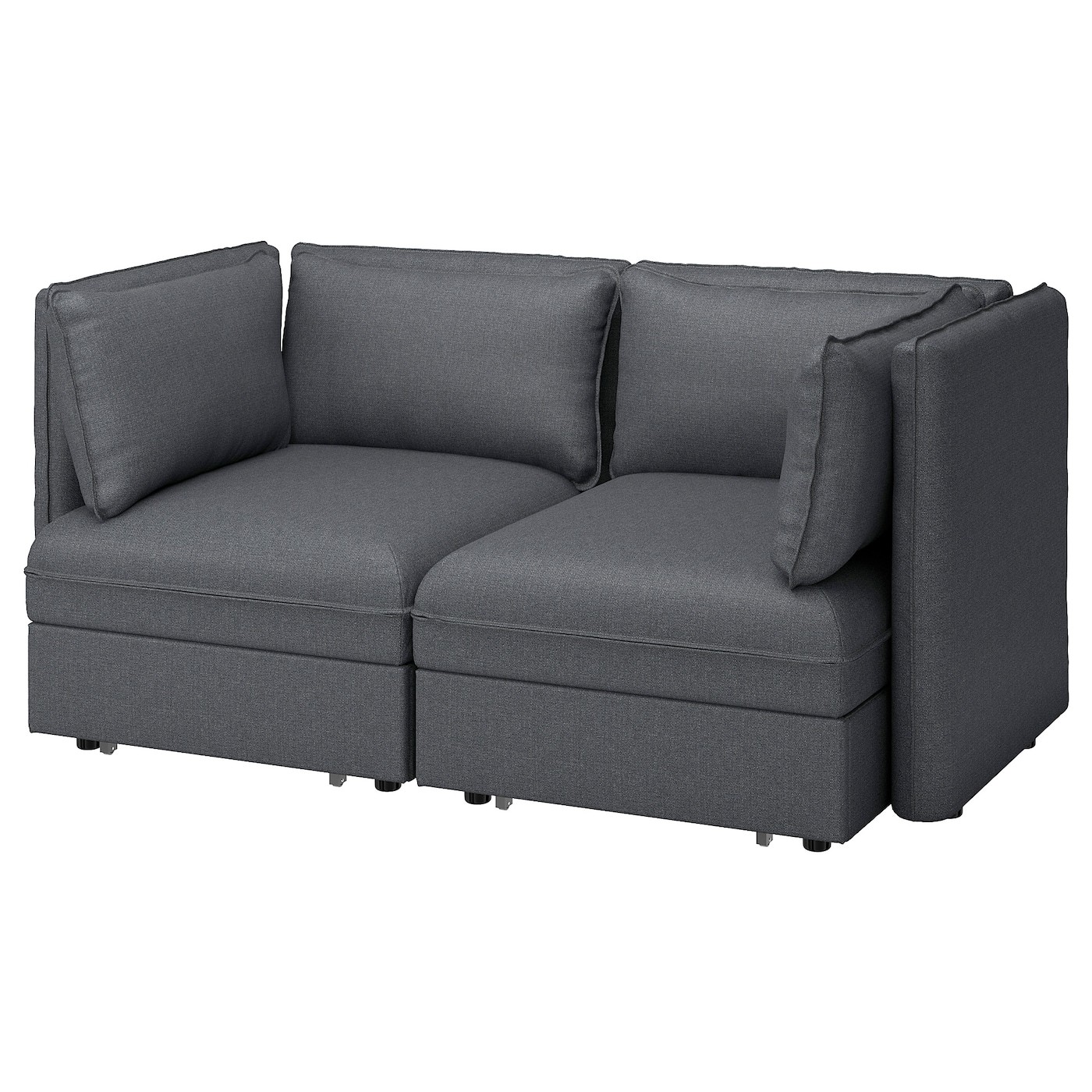 VALLENTUNA 2-seat modular sofa w 2 sofa-beds