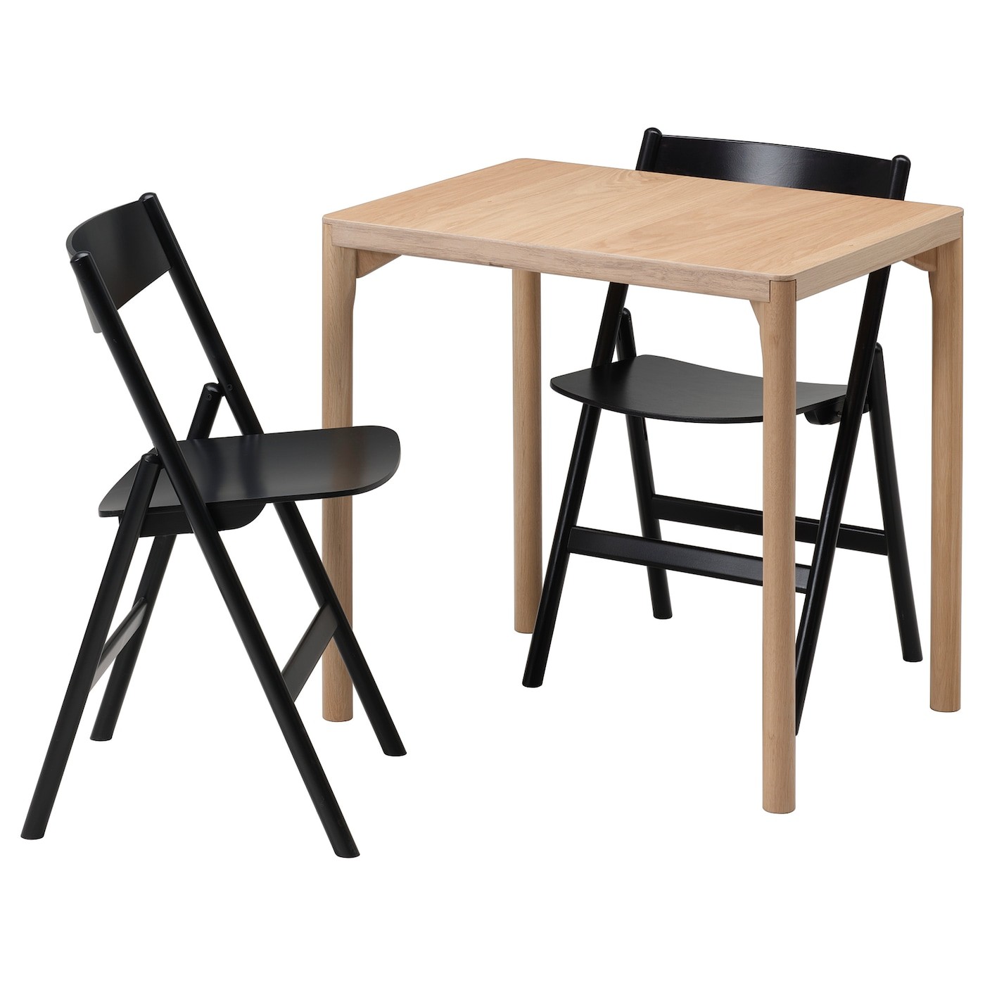 RÅVAROR / RÅVAROR Table and 2 folding chairs