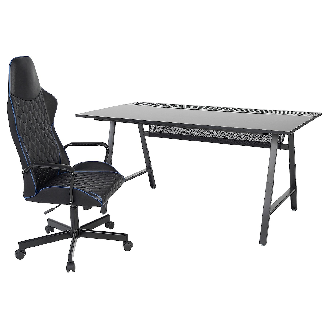 UTESPELARE Gaming desk and chair