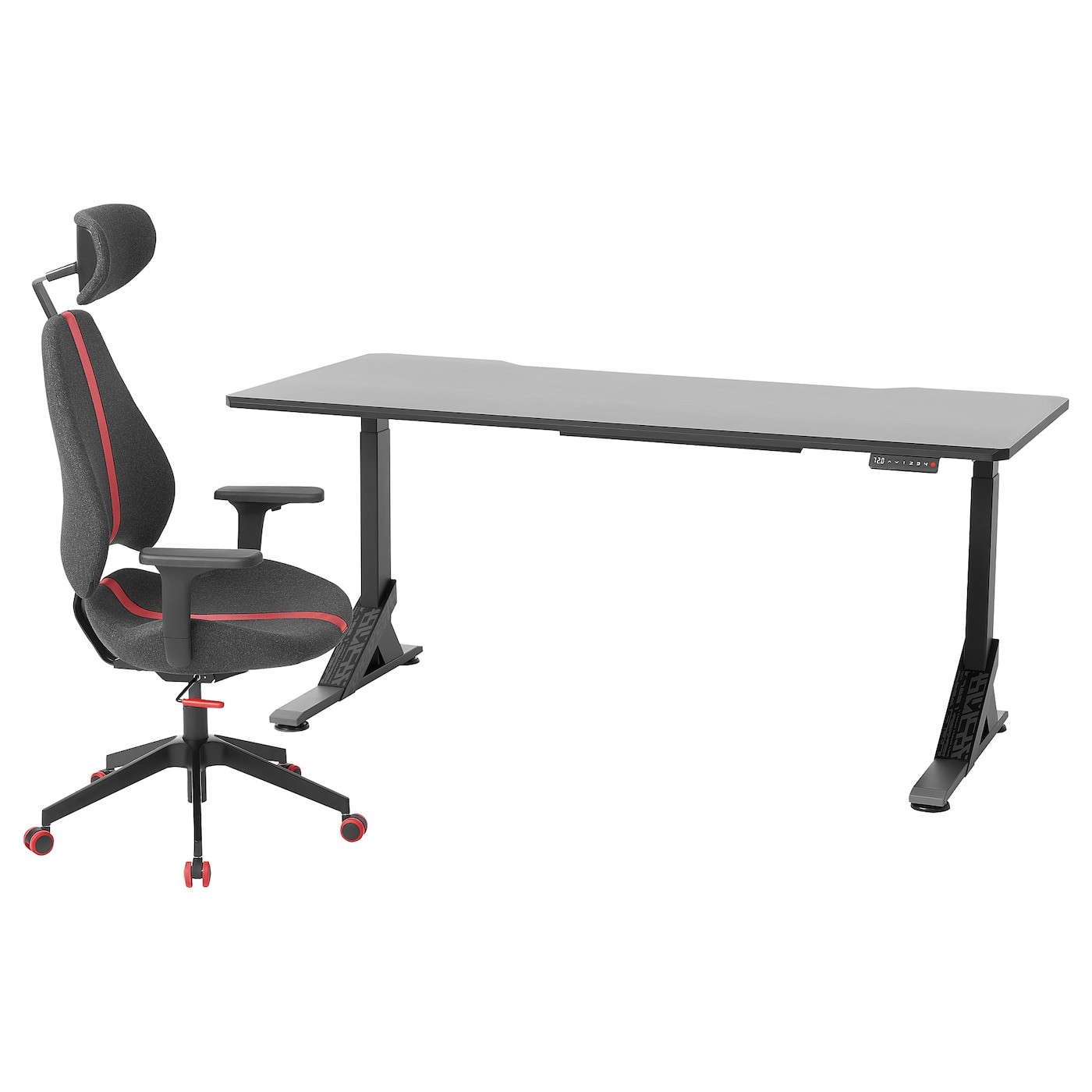 UPPSPEL / GRUPPSPEL Gaming desk and chair