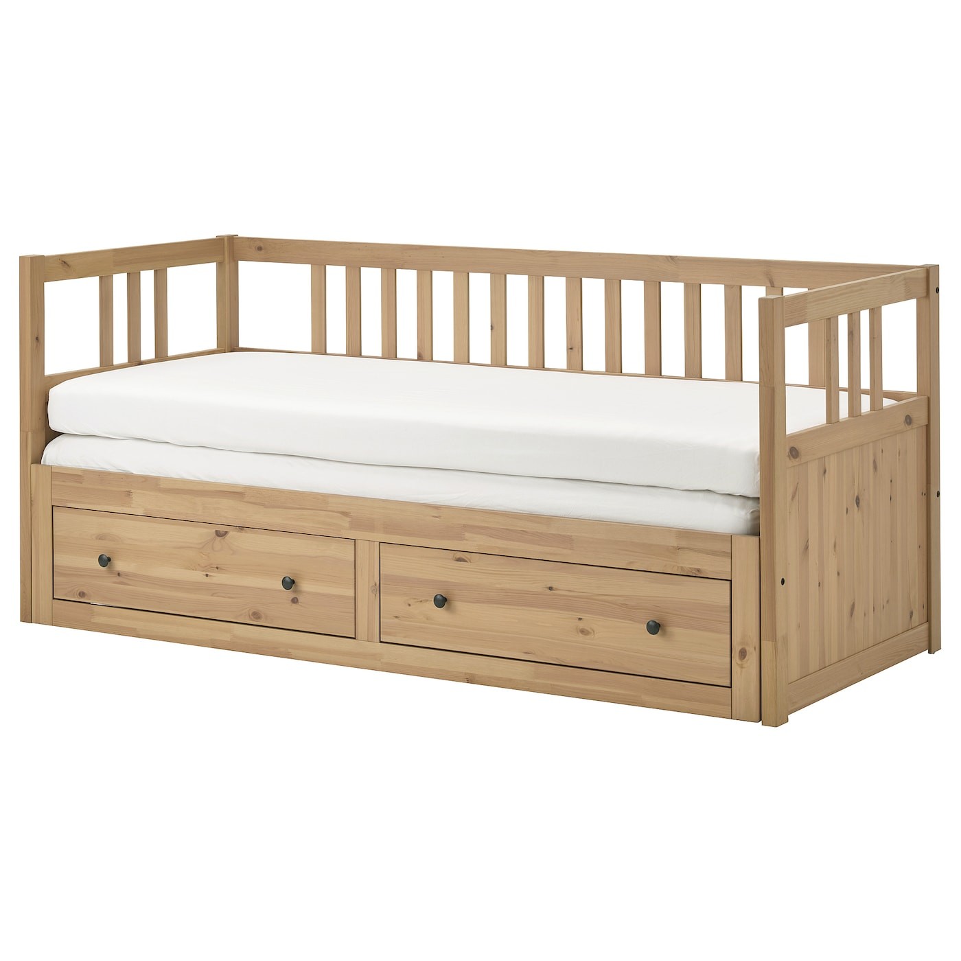 HEMNES Day-bed w 2 drawers/2 mattresses