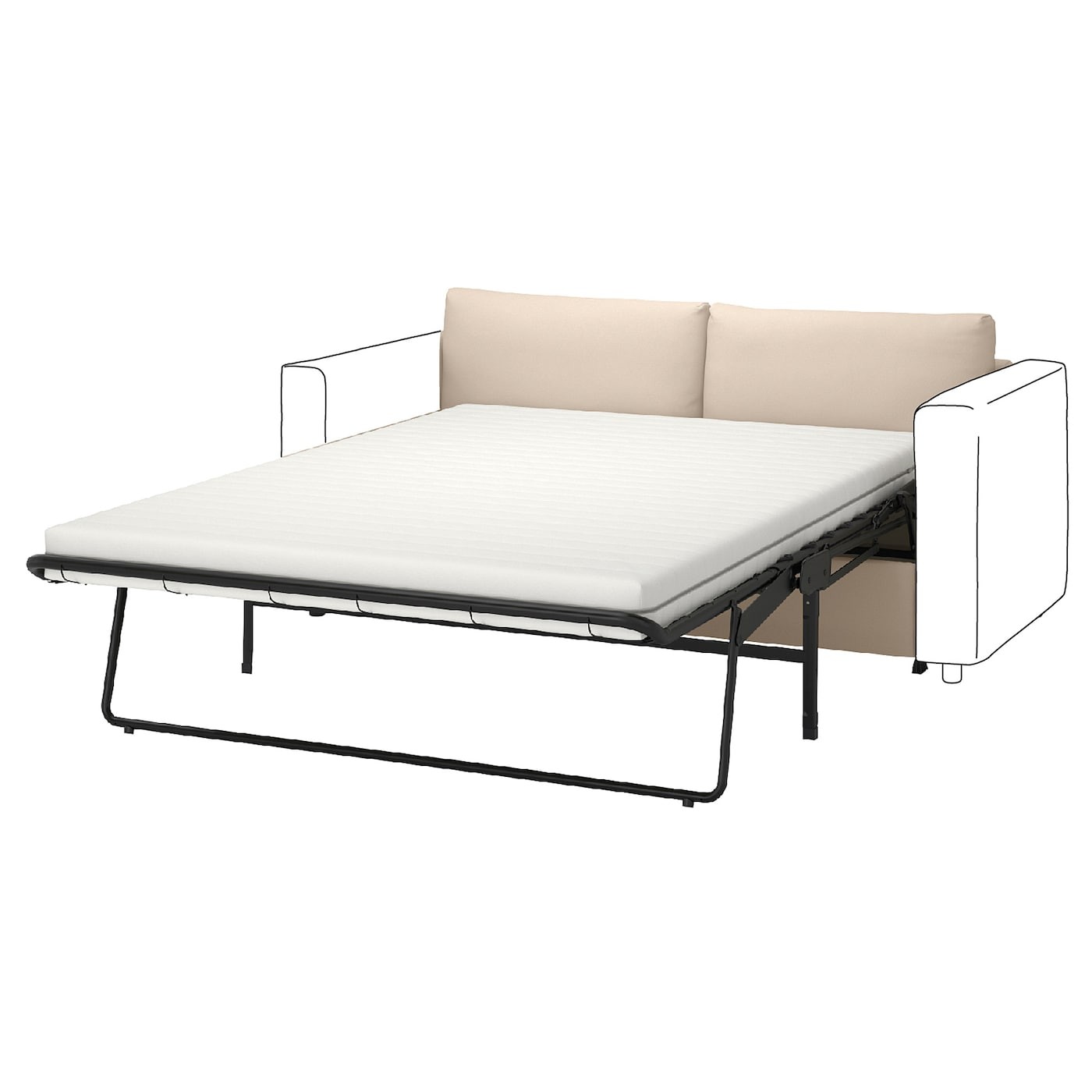 VIMLE 2-seat sofa-bed section