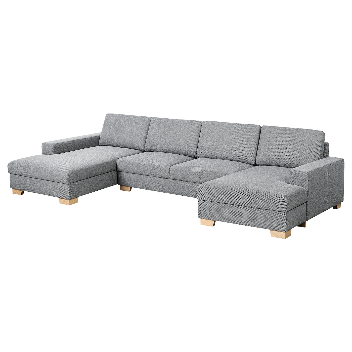 SÖRVALLEN 4-seat sofa with chaise longues