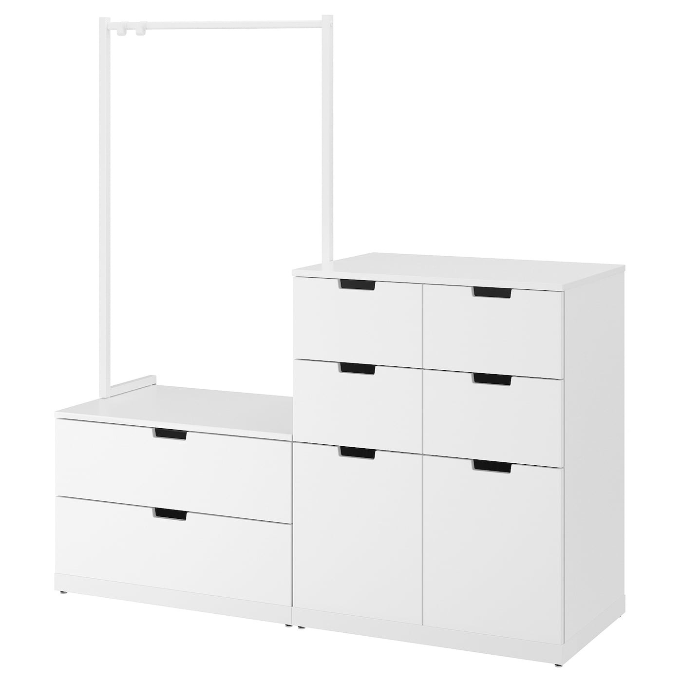 NORDLI Chest of 8 drawers