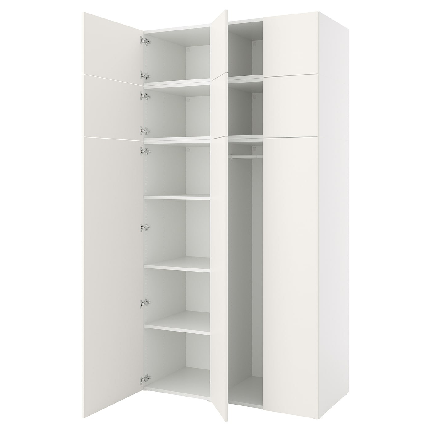 PLATSA Wardrobe with 9 doors