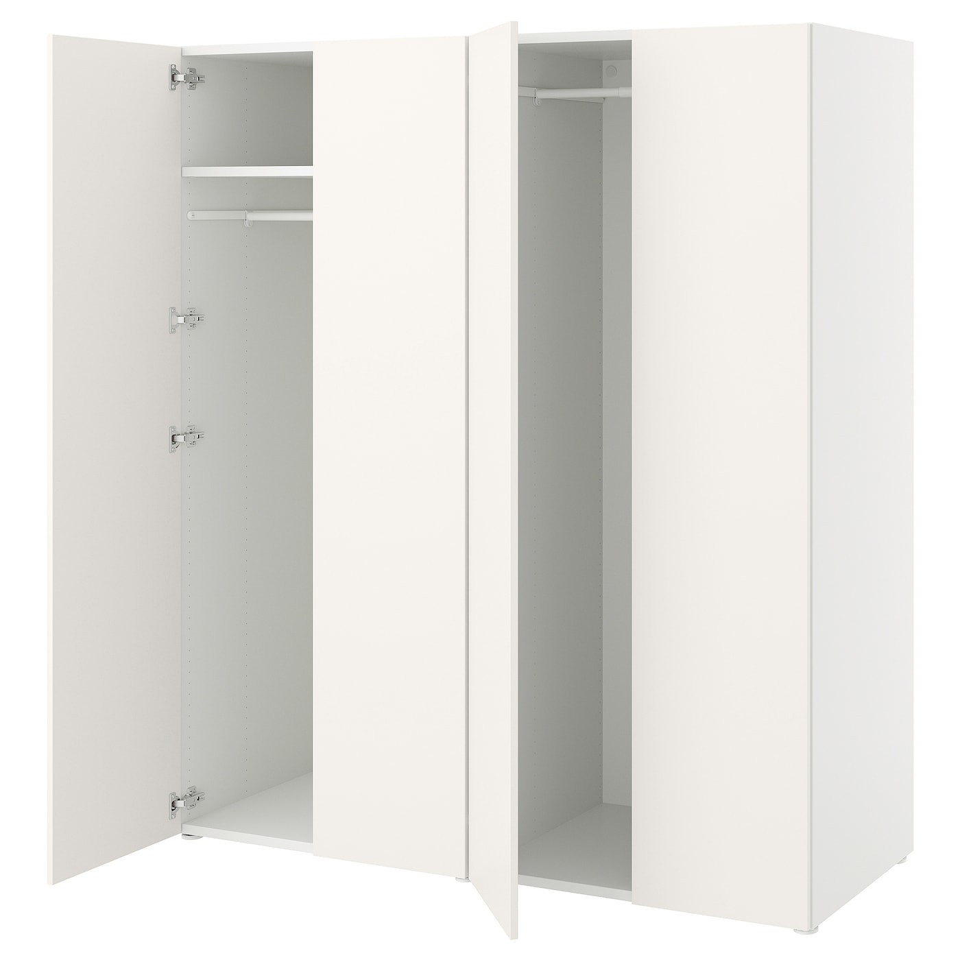 PLATSA Wardrobe with 4 doors