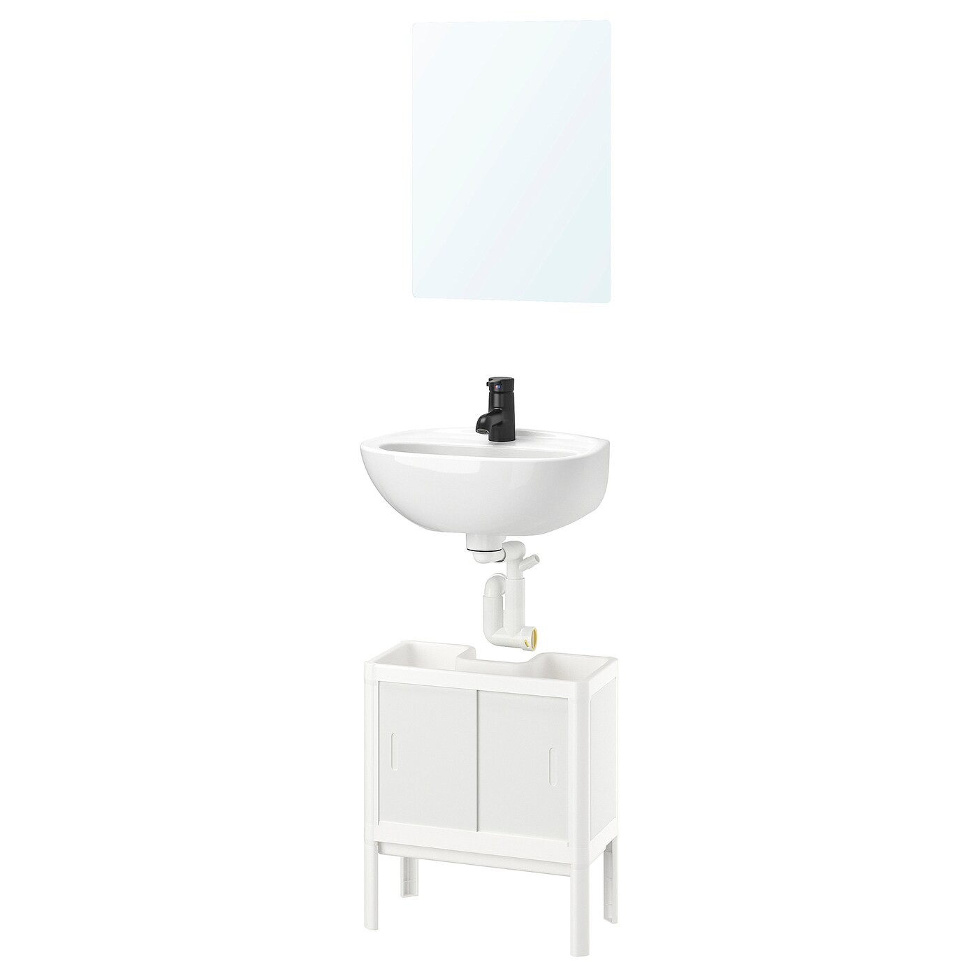 LILLTJÄRN / SKATSJÖN Bathroom furniture, set of 5