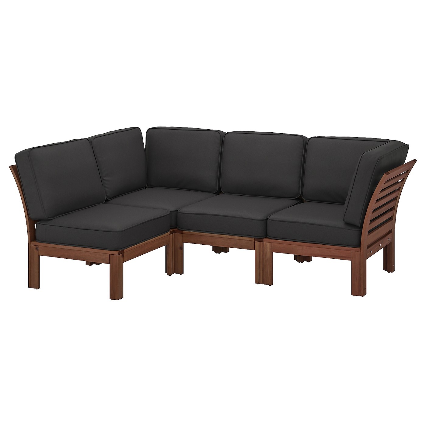 ÄPPLARÖ Modular corner sofa 3-seat, outdoor