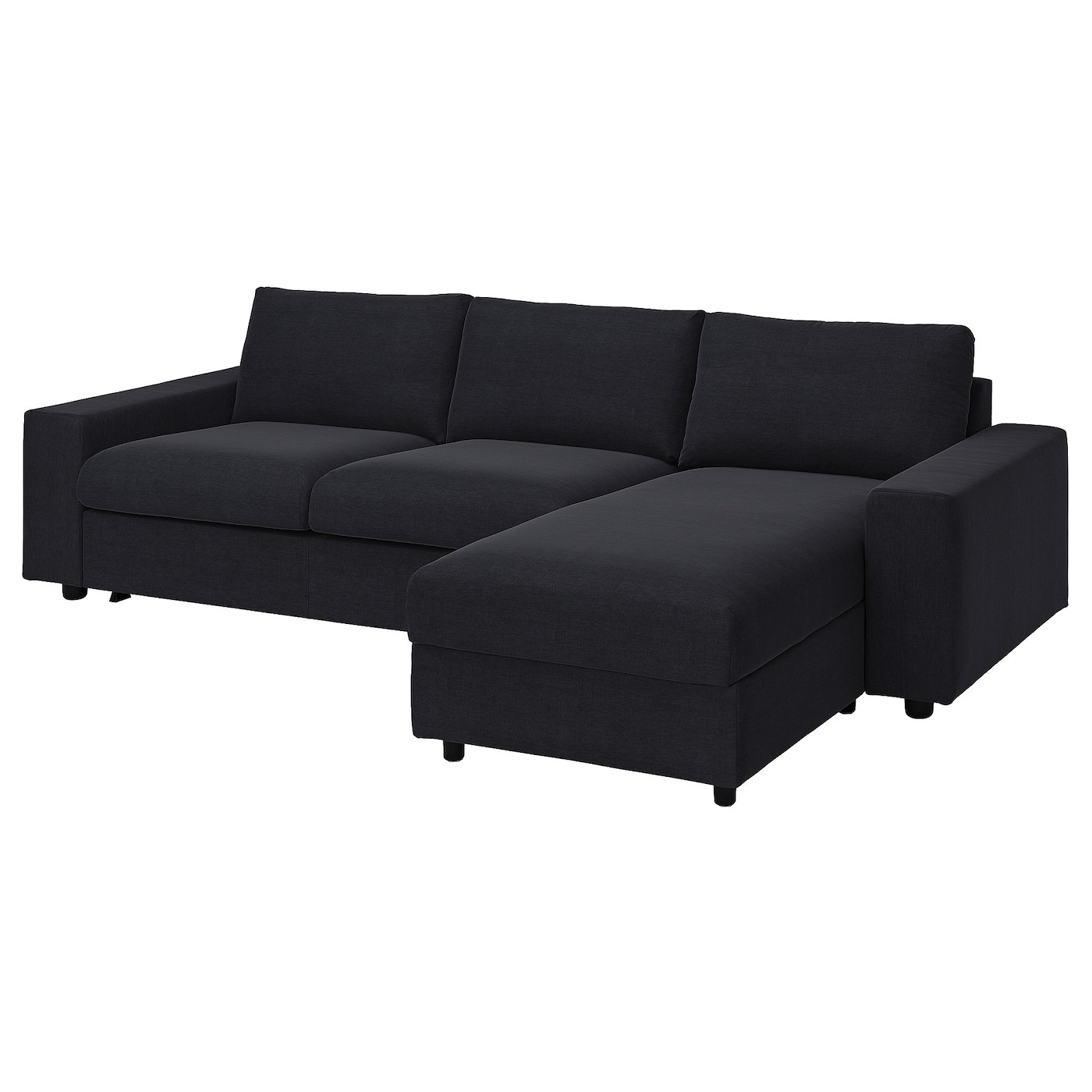 VIMLE 3-seat sofa-bed with chaise longue