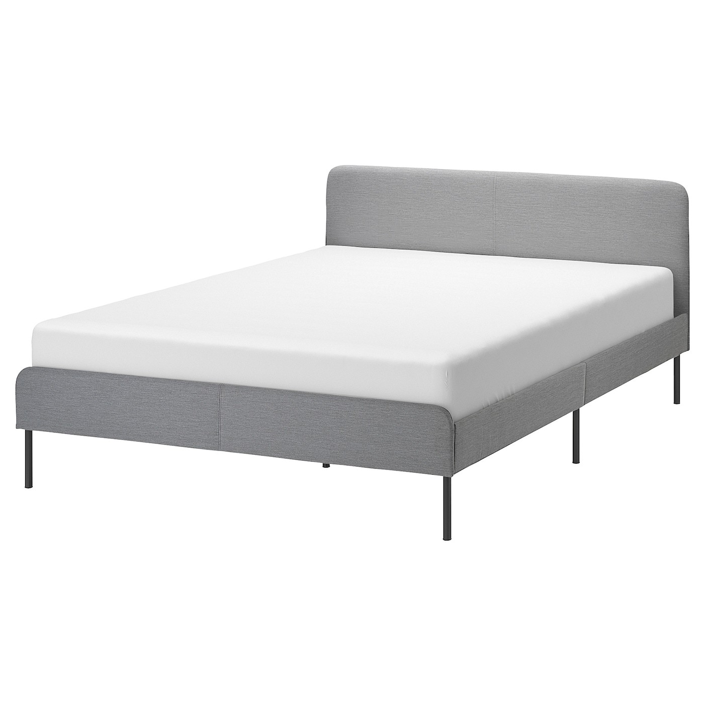 SLATTUM Upholstered bed frame