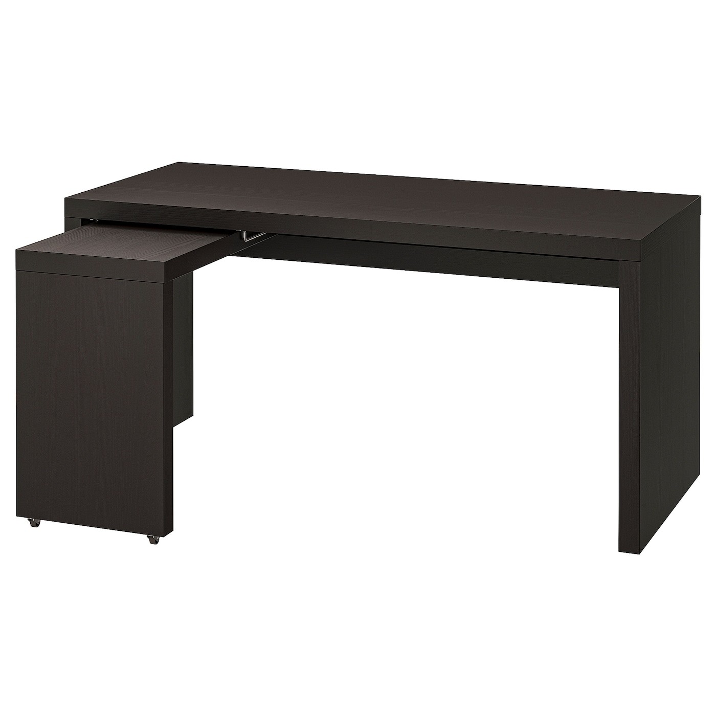 MALM Desk with pull-out panel