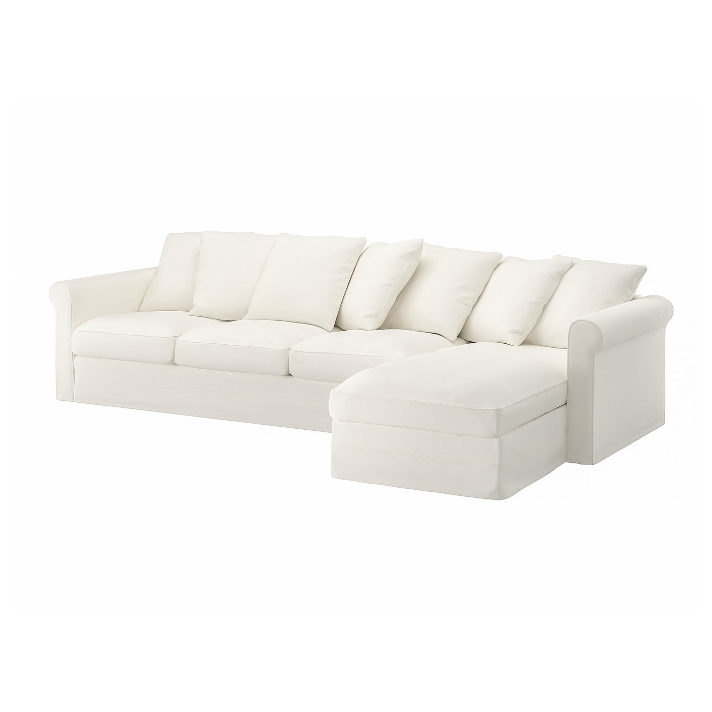 GRÖNLID 4-seat sofa with chaise longue