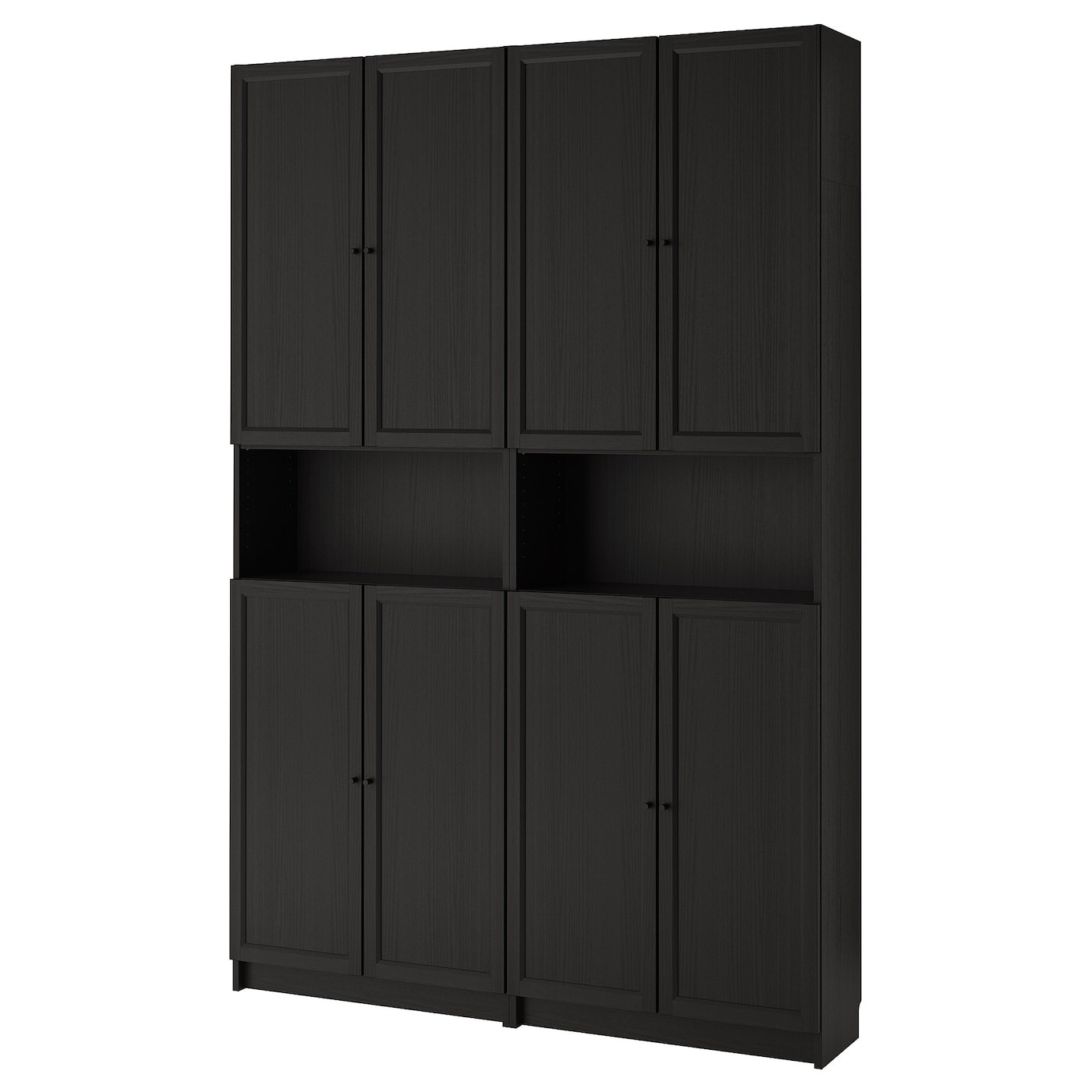 BILLY / OXBERG Bookcase w height extension ut/drs