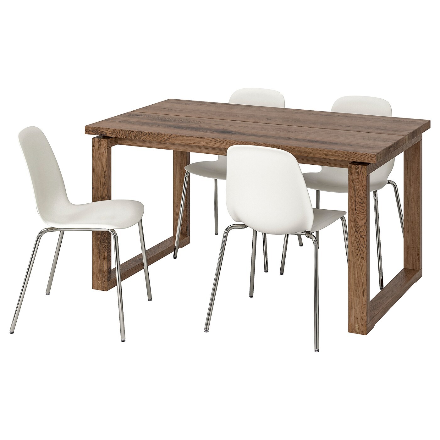 MÖRBYLÅNGA / LEIFARNE Table and 4 chairs