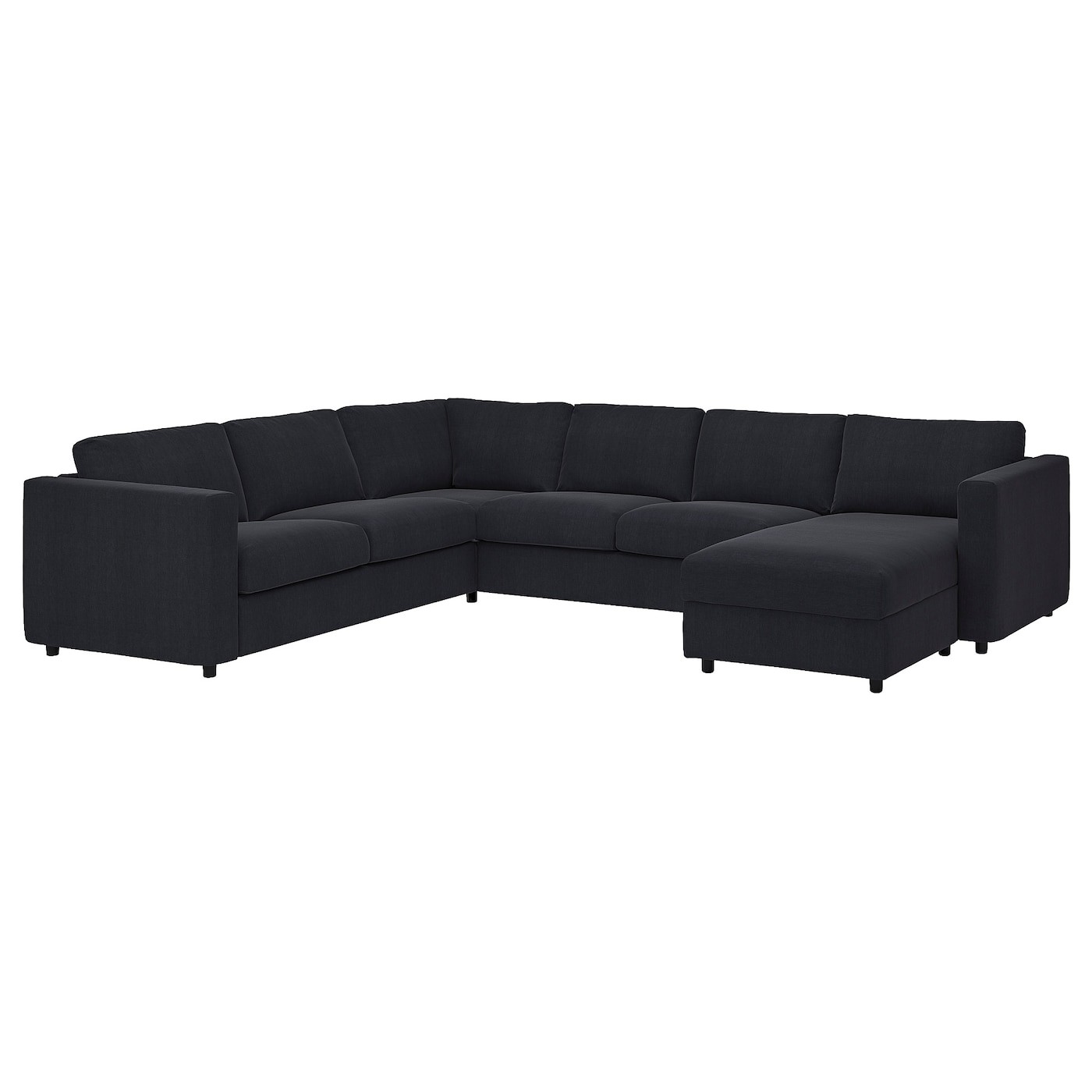 VIMLE Cvr crnr sofa, 5-seat w chaise lng